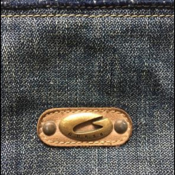 Guess denim purse - Picture 2 of 3